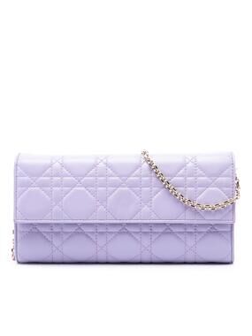 Dior Lambskin Cannage Lady Wallet On #368496D73B